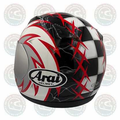 Arai Quantum 2 Voltage Red Motorcycle Helmet - TheHelmetHub