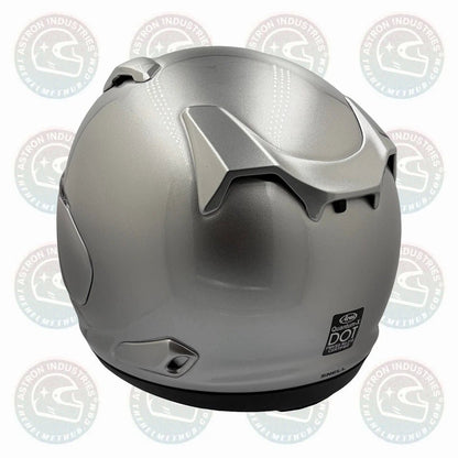 Arai Quantum - X Aluminum Silver Motorcycle Helmet - TheHelmetHub