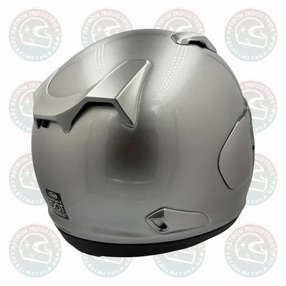 Arai Quantum - X Aluminum Silver Motorcycle Helmet - TheHelmetHub