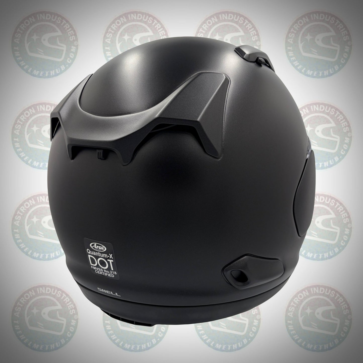 Arai Quantum - X Black - Frost Motorcycle Helmet - TheHelmetHub