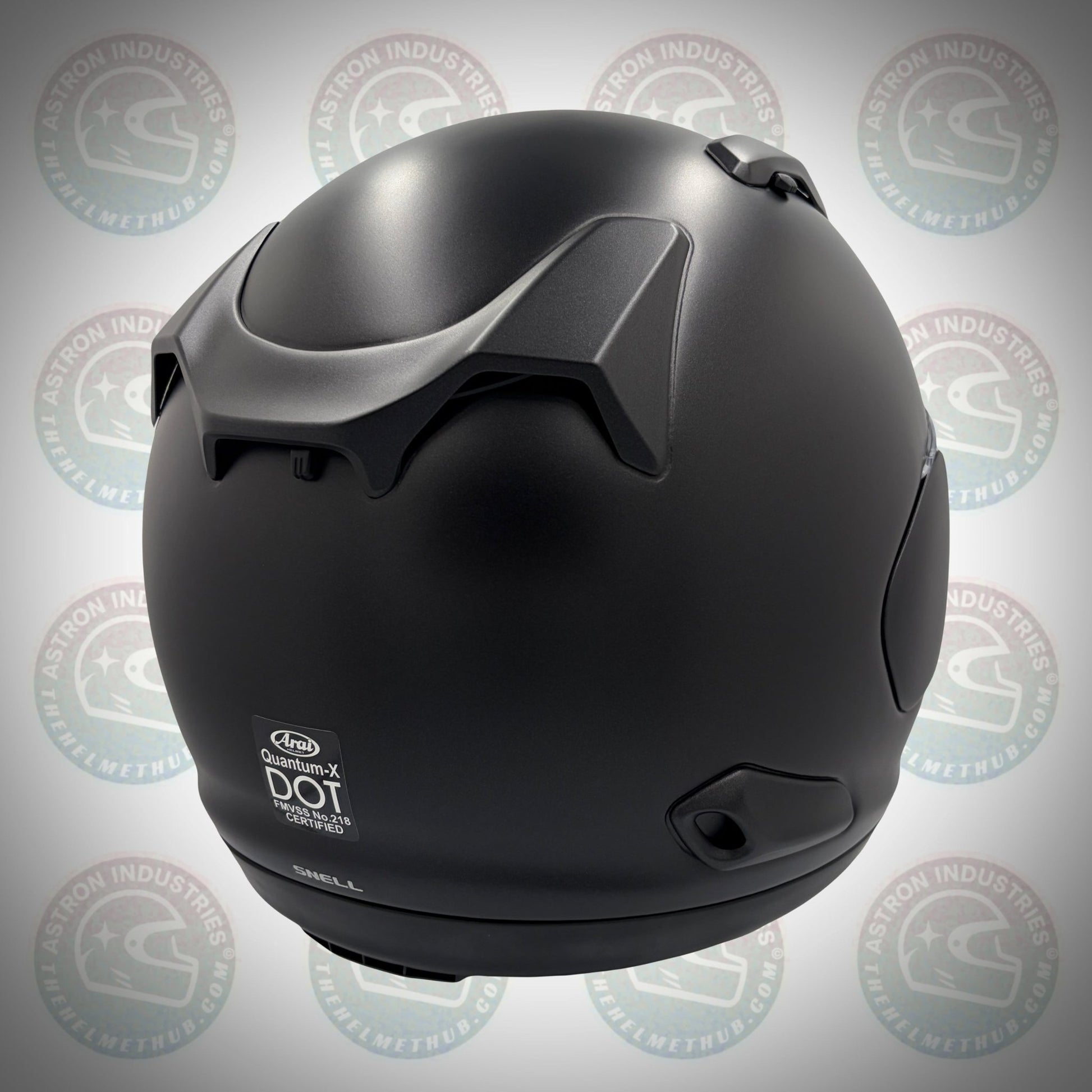 Arai Quantum - X Black - Frost Motorcycle Helmet - TheHelmetHub