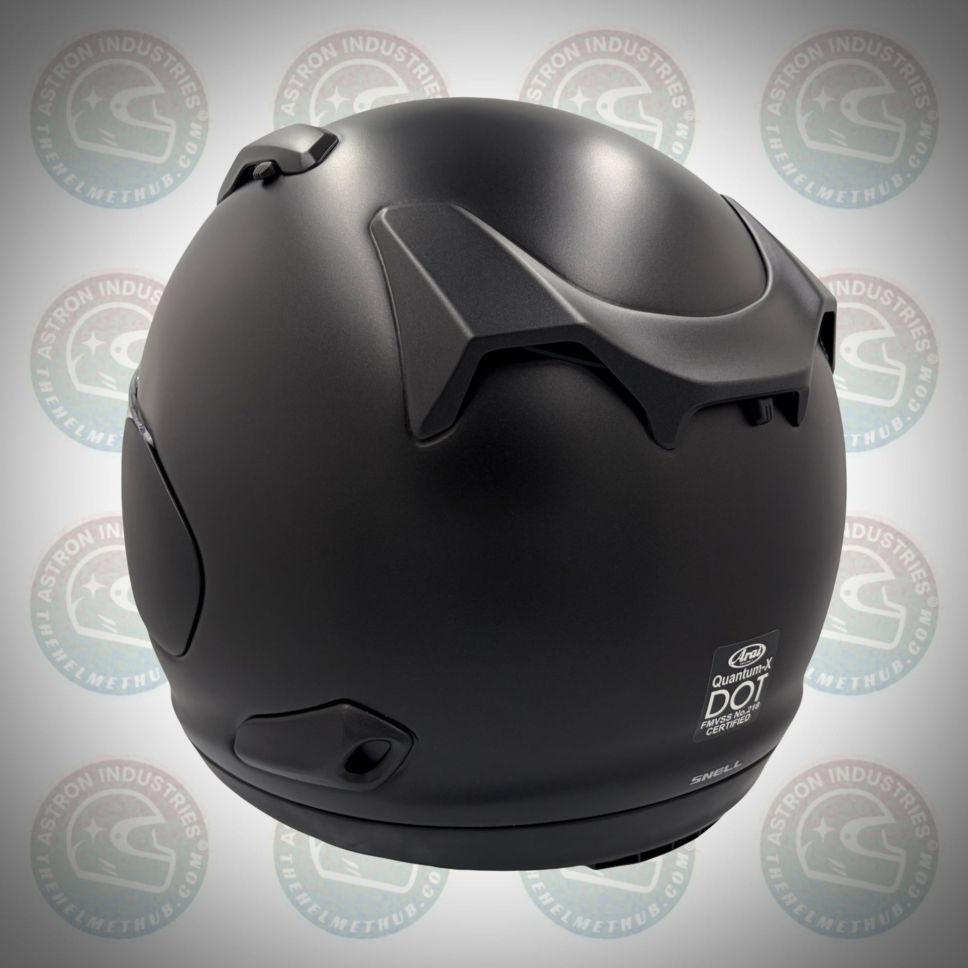 Arai Quantum - X Black - Frost Motorcycle Helmet - TheHelmetHub