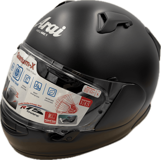 Arai Quantum - X Black - Frost Motorcycle Helmet - TheHelmetHub