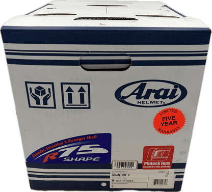 Arai Quantum - X Black - Frost Motorcycle Helmet - TheHelmetHub