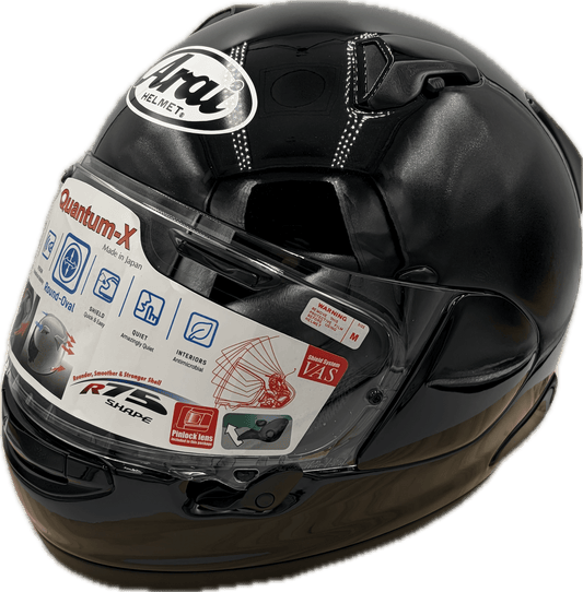 Arai Quantum - X Motorcylce Helmet Pearl Black Medium - Medium - QR Discount - TheHelmetHub