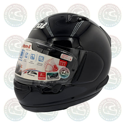 Arai Quantum - X Pearl Black Motorcycle Helmet - TheHelmetHub