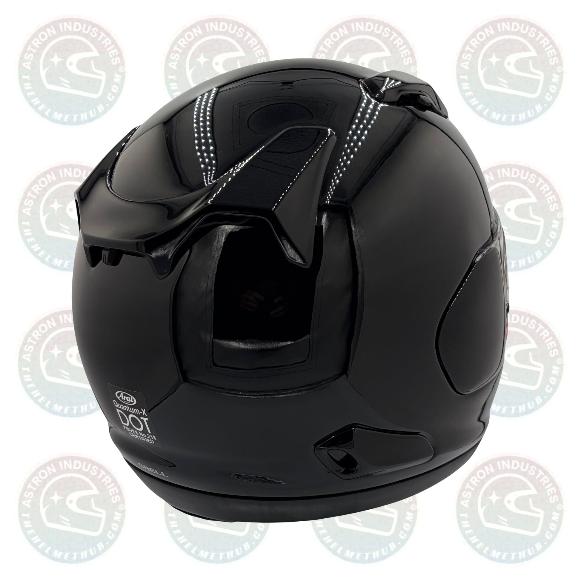 Arai Quantum - X Pearl Black Motorcycle Helmet - TheHelmetHub