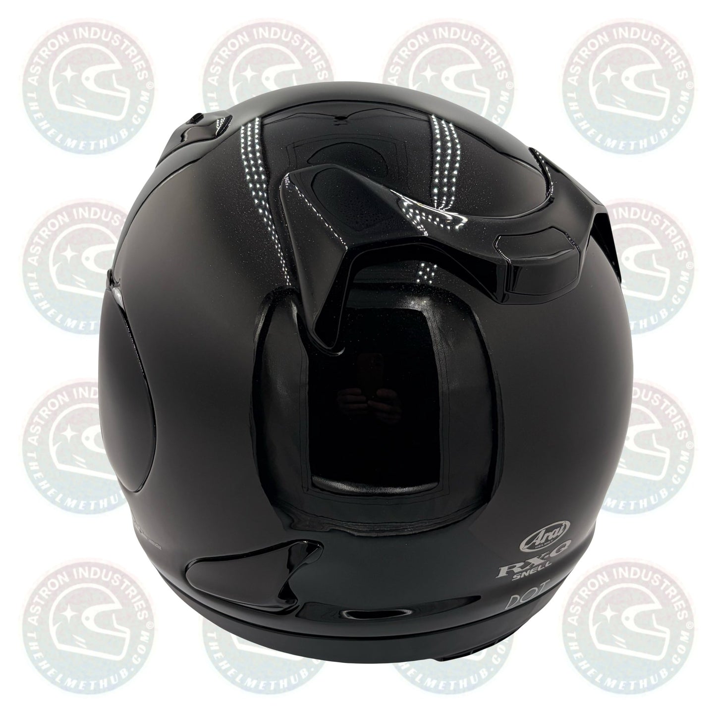 Arai RX - Q Diamond Black Motorcycle Helmet - TheHelmetHub