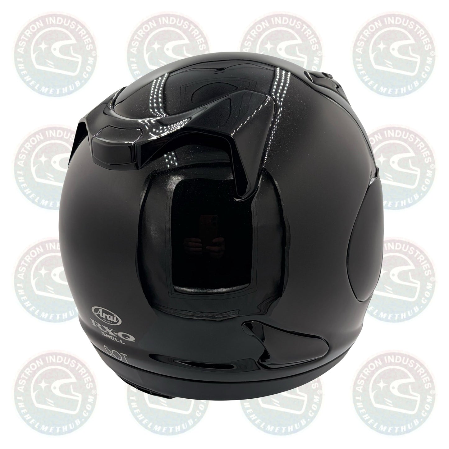 Arai RX - Q Diamond Black Motorcycle Helmet - TheHelmetHub