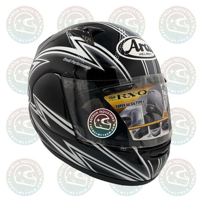 Arai RX - Q Thunder Black Motorcycle Helmet - TheHelmetHub