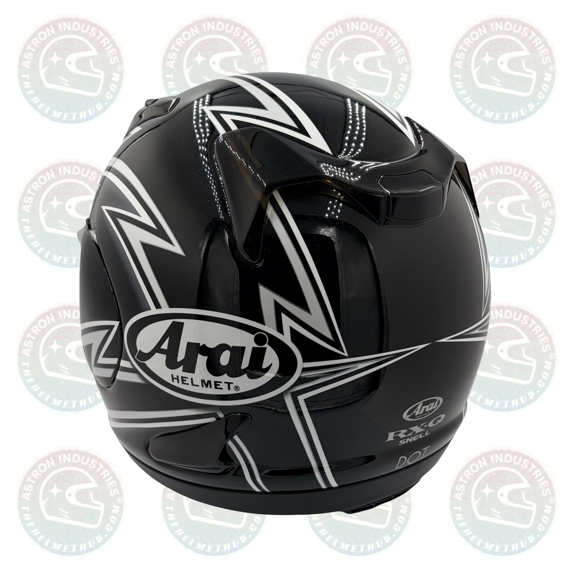 Arai RX - Q Thunder Black Motorcycle Helmet - TheHelmetHub