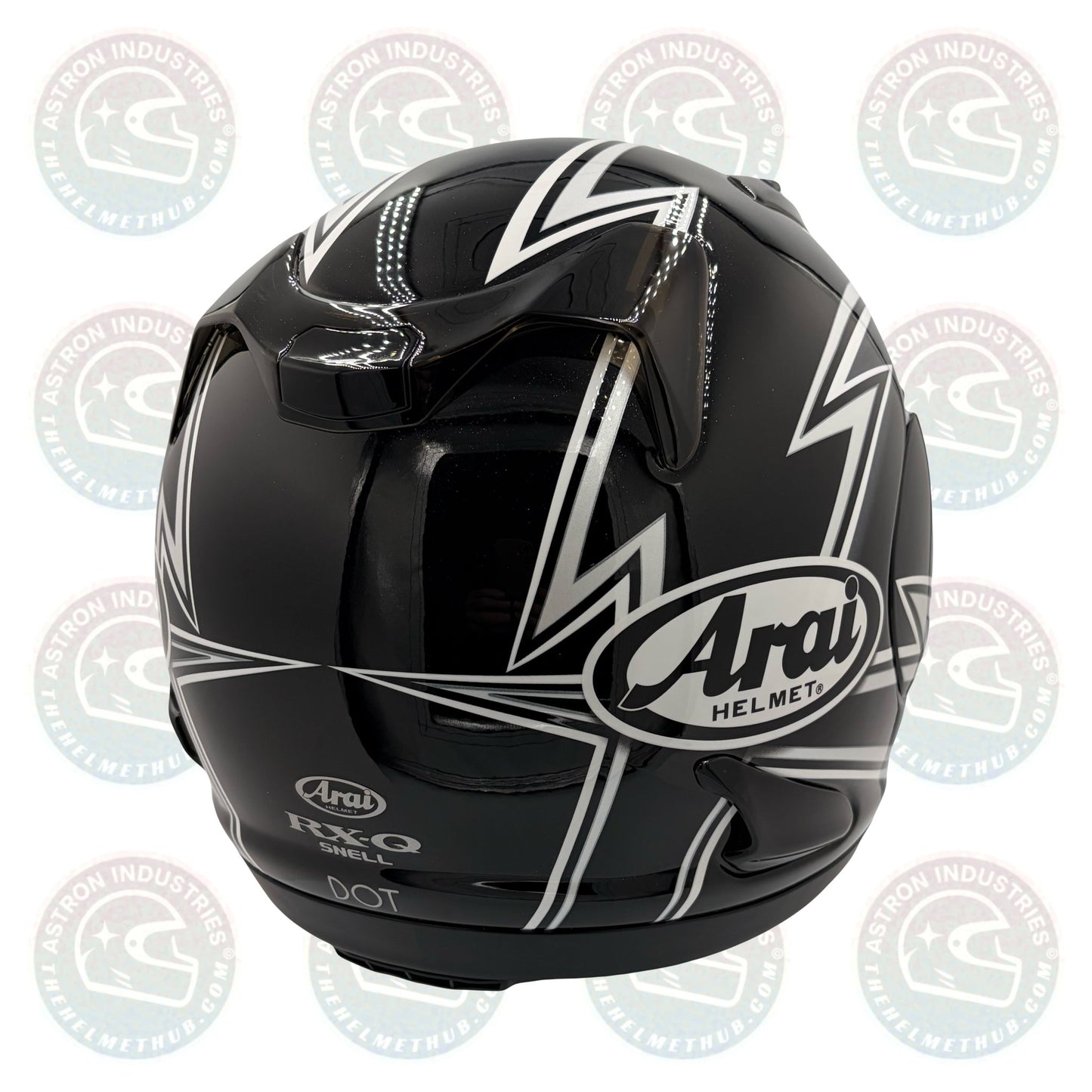 Arai RX - Q Thunder Black Motorcycle Helmet - TheHelmetHub