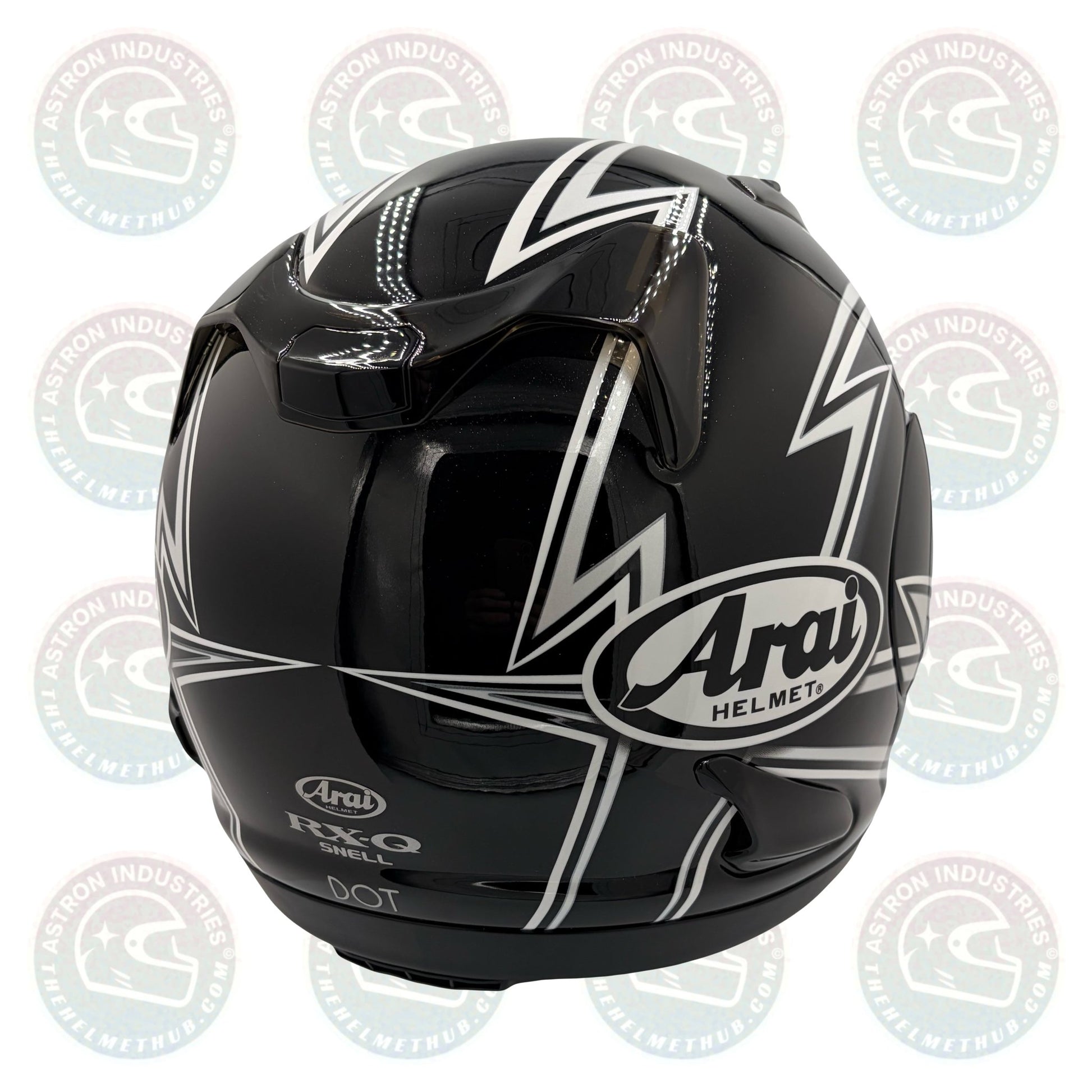 Arai RX - Q Thunder Black Motorcycle Helmet - TheHelmetHub