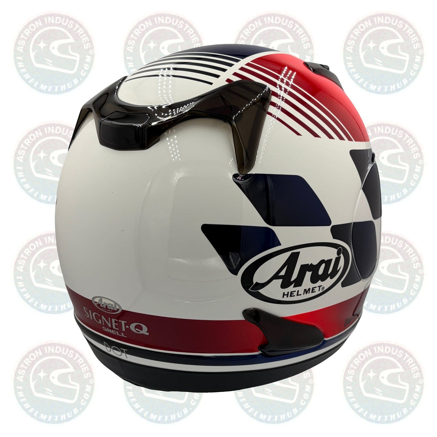 Arai Signet - Q Racer Red Motorcycle Helmet - TheHelmetHub
