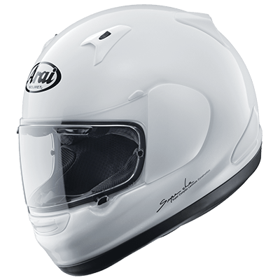 Arai Signet-Q White Motorcycle Helmet - TheHelmetHub