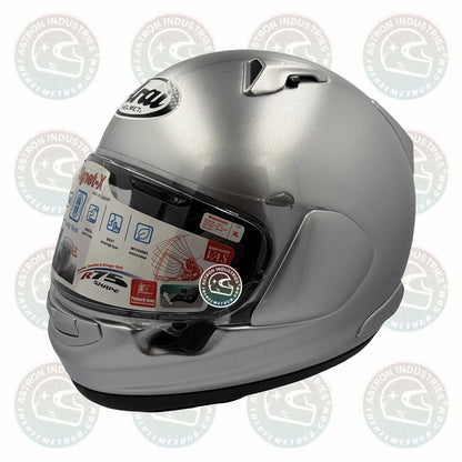 Arai Signet-X Aluminum Silver Motorcycle Helmet - TheHelmetHub