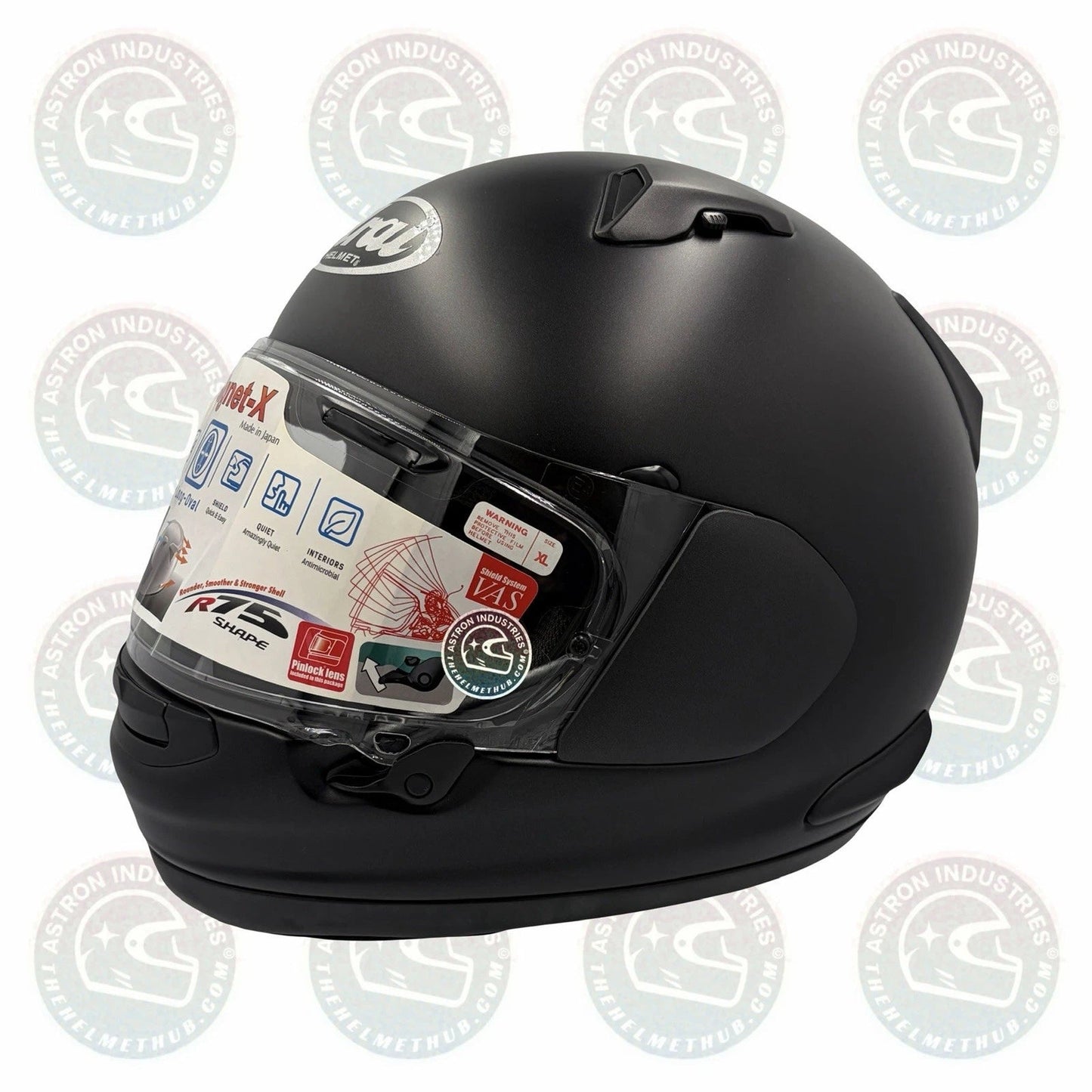 Arai Signet-X Black Frost Motorcycle Helmet - TheHelmetHub