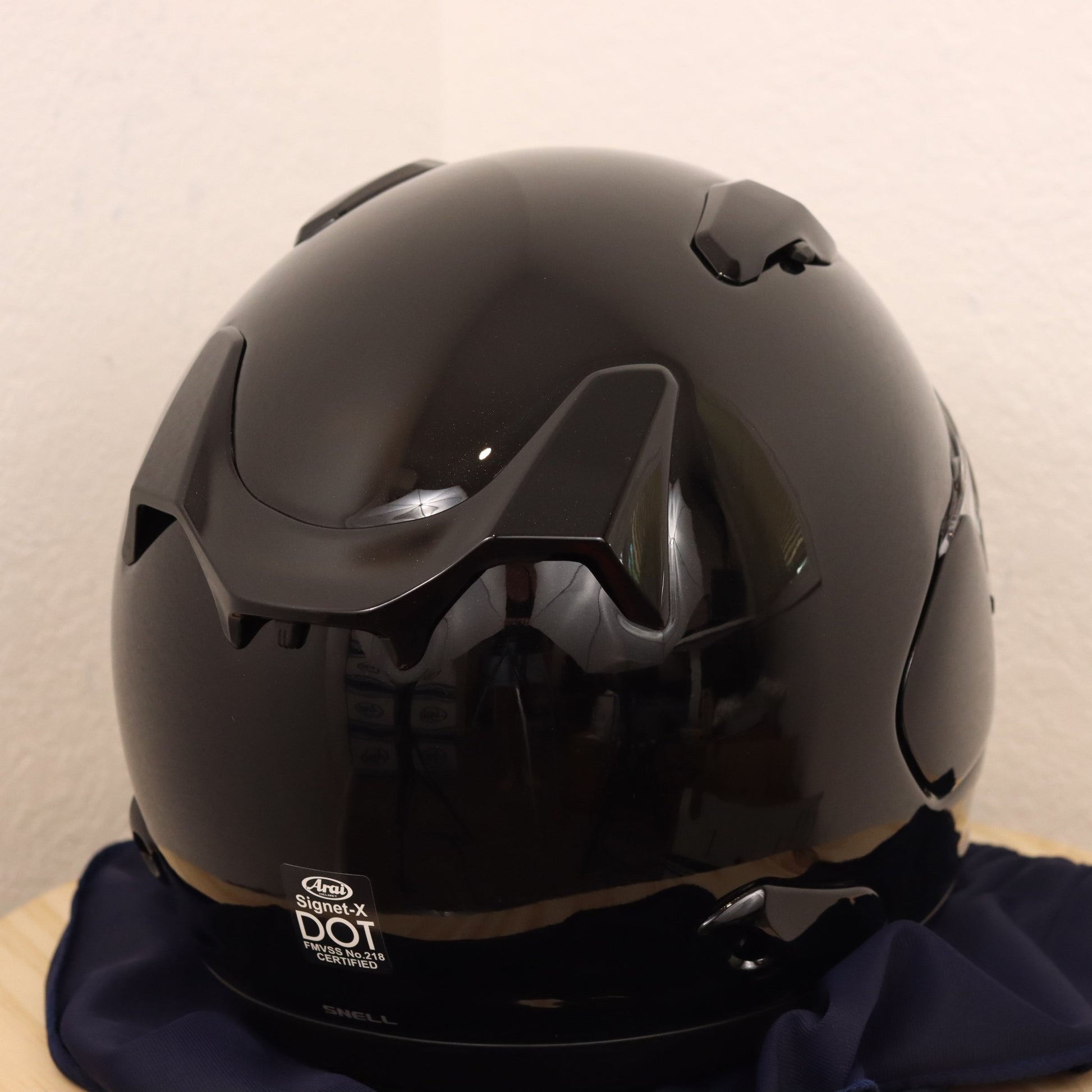 Arai Signet - X Diamond Black Motorcycle Helmet - TheHelmetHub