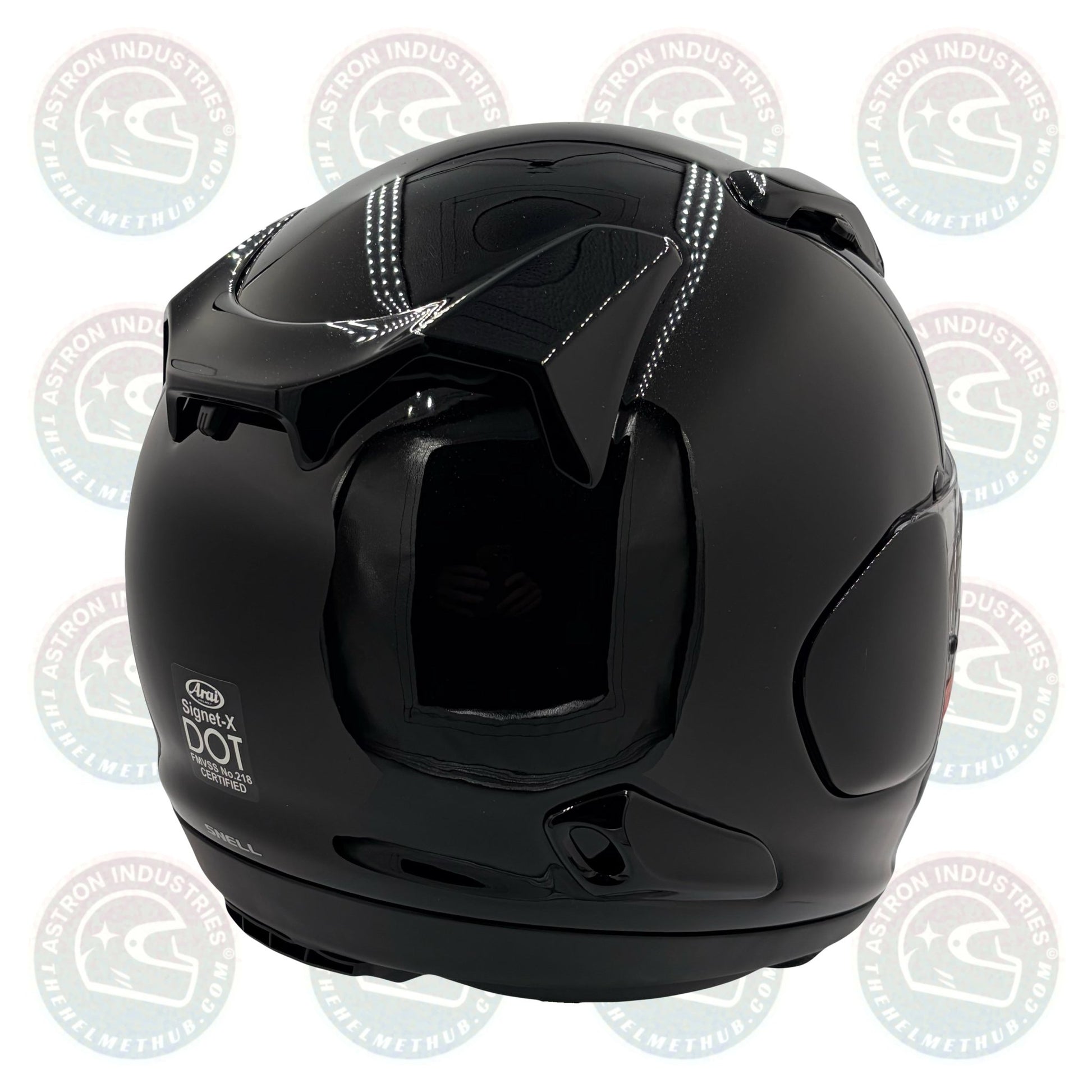 Arai Signet - X Diamond Black Motorcycle Helmet - TheHelmetHub