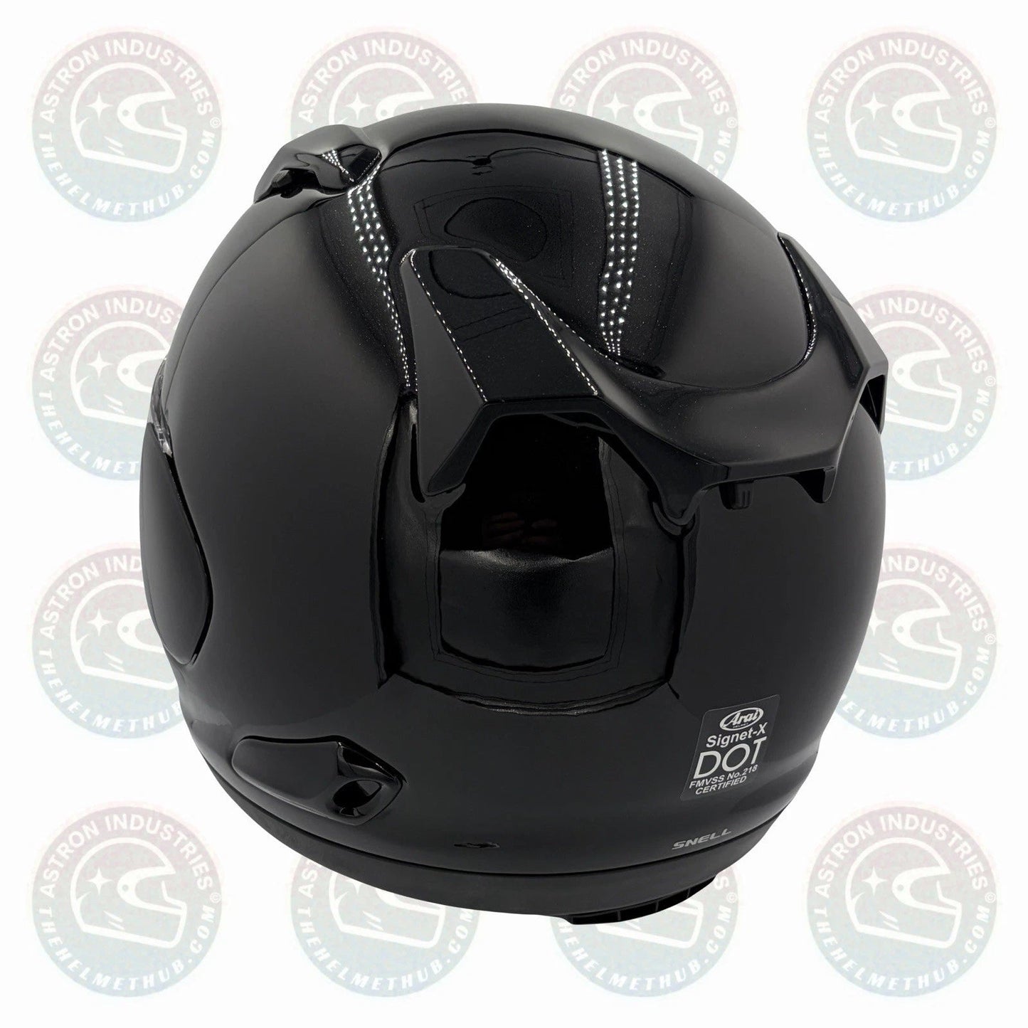 Arai Signet-X Diamond Black Motorcycle Helmet - TheHelmetHub