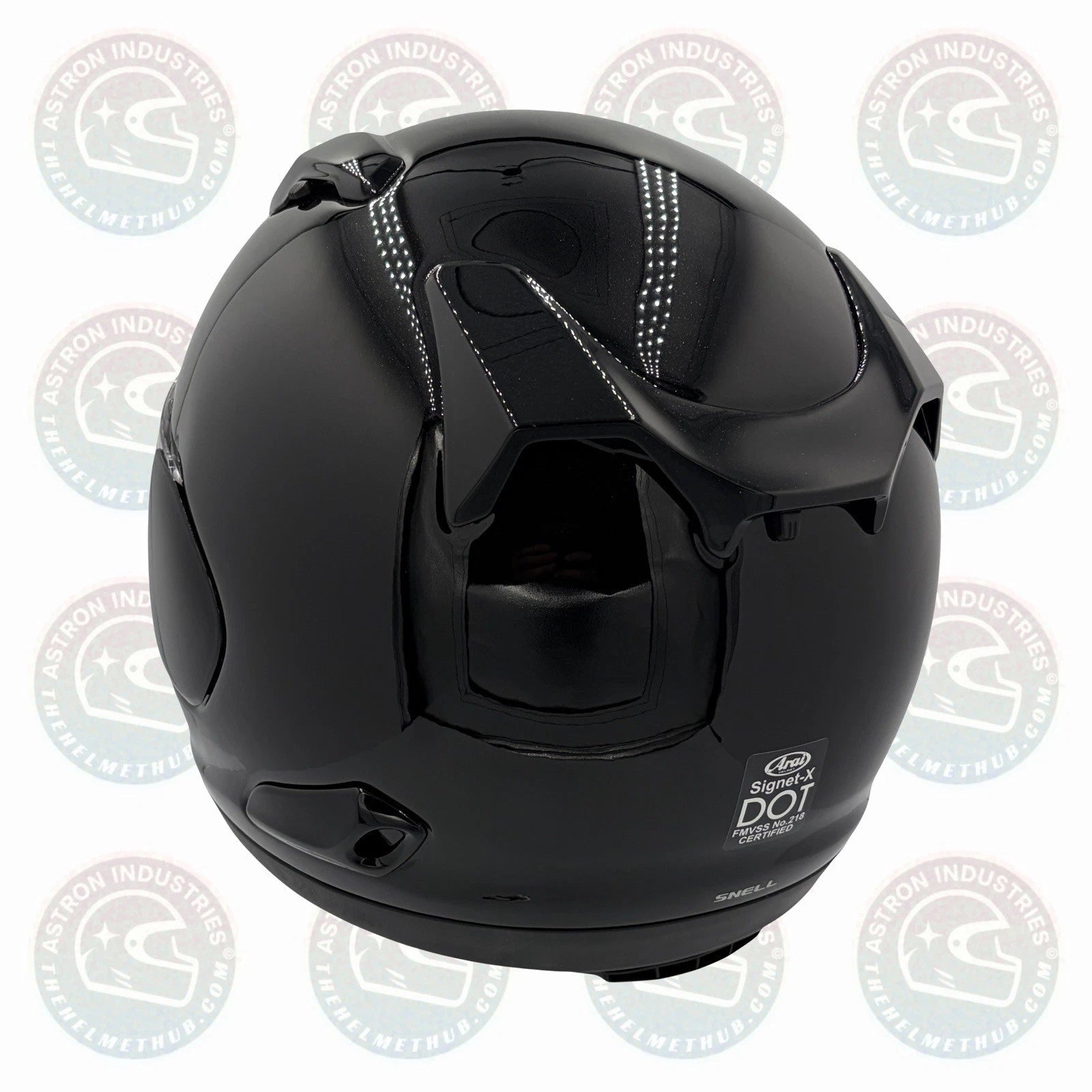 Arai Signet-X Diamond Black Motorcycle Helmet - TheHelmetHub