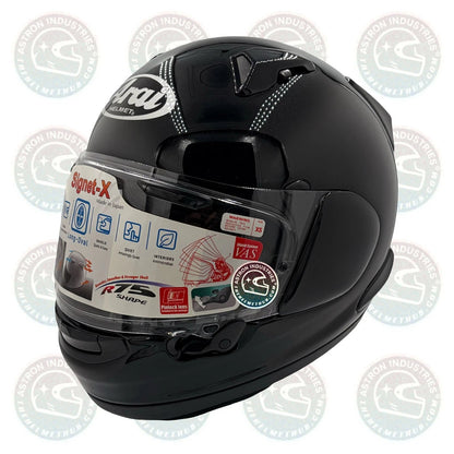 Arai Signet-X Diamond Black Motorcycle Helmet - TheHelmetHub