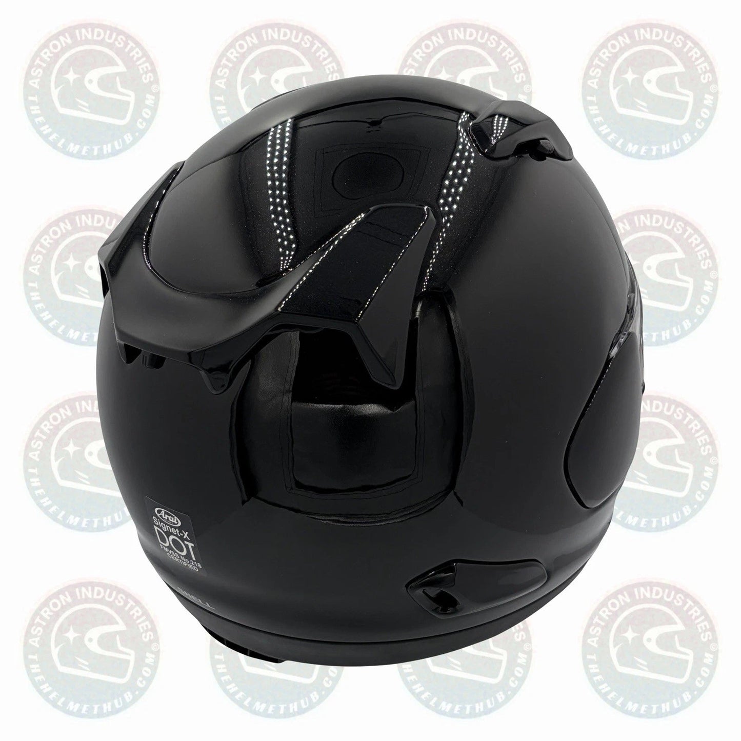 Arai Signet-X Diamond Black Motorcycle Helmet - TheHelmetHub