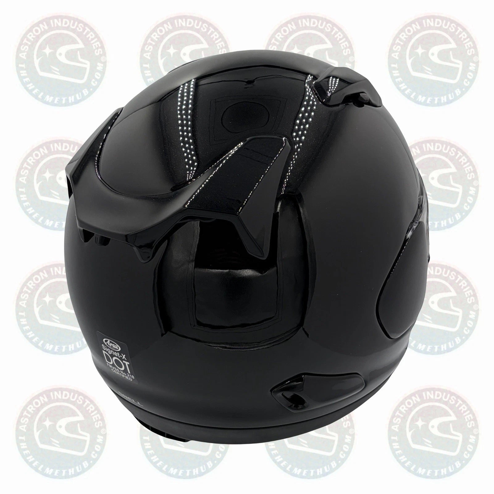 Arai Signet-X Diamond Black Motorcycle Helmet - TheHelmetHub
