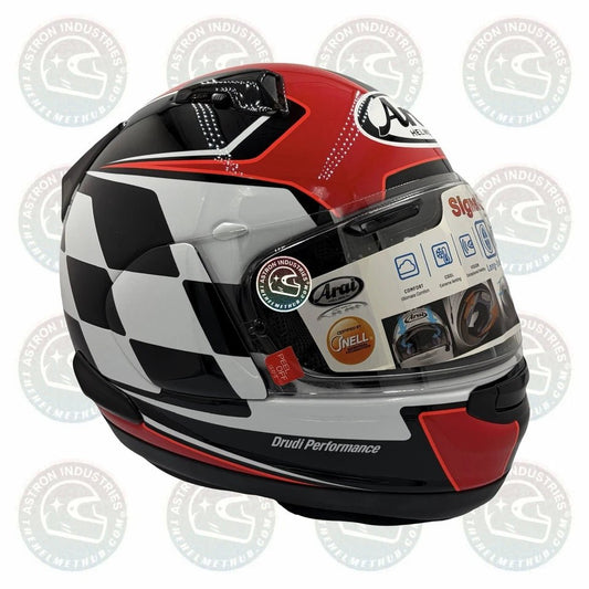 Arai Signet-X Finish Red Motorcycle Helmet - TheHelmetHub