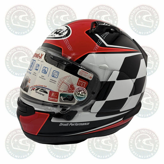 Arai Signet-X Finish Red Motorcycle Helmet - TheHelmetHub