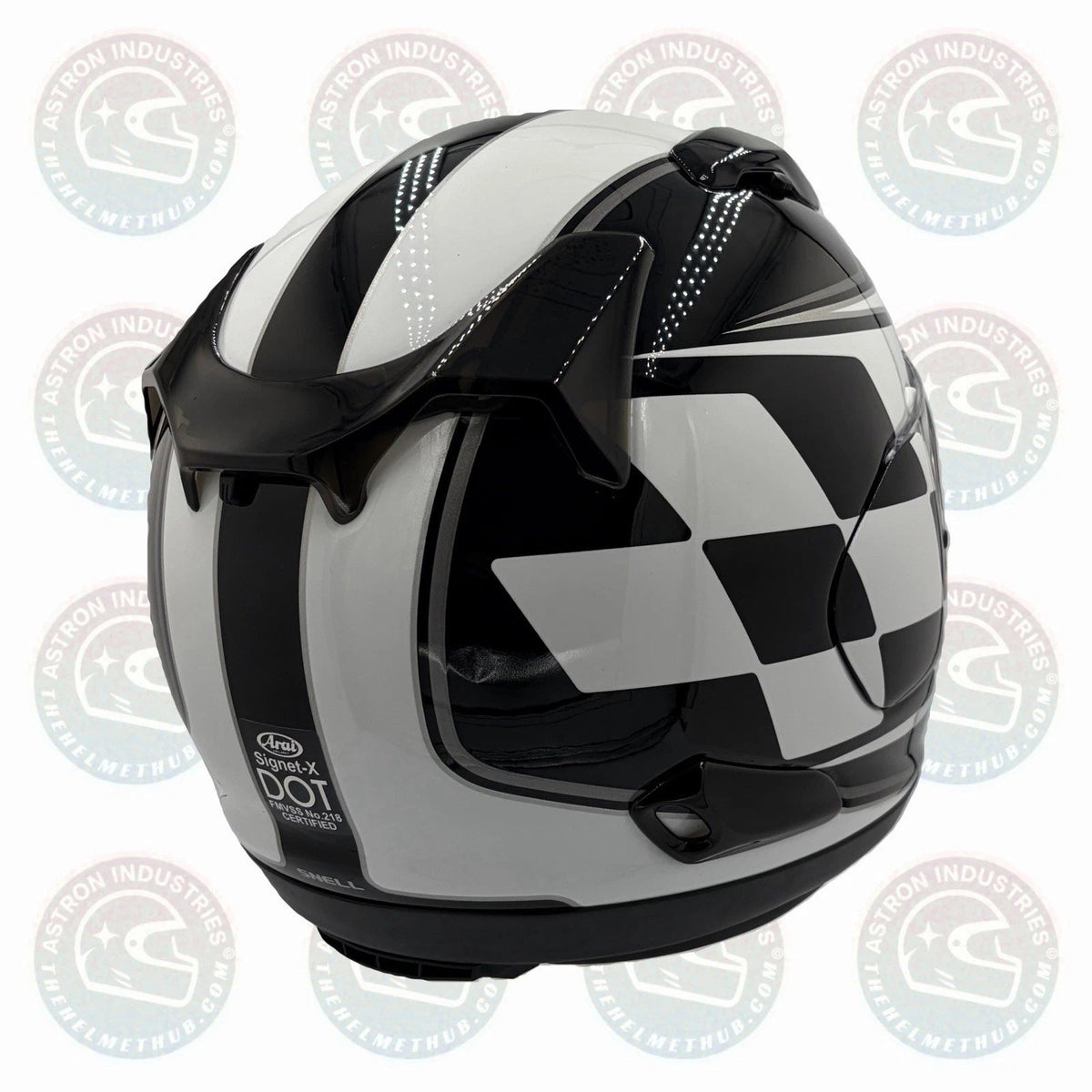 Arai Signet-X Finish White Motorcycle Helmet - TheHelmetHub
