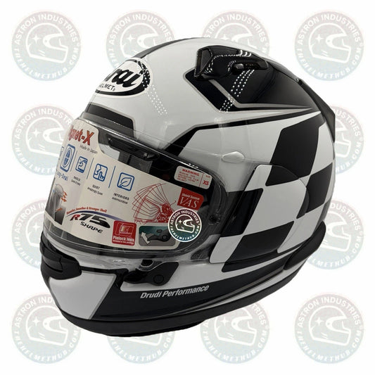Arai Signet-X Finish White Motorcycle Helmet - TheHelmetHub