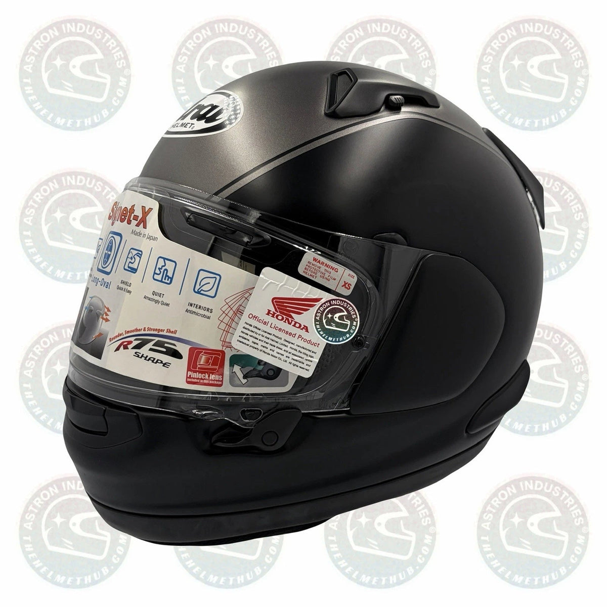 Arai Signet-X Honda Goldwing Grey/Black Motorcycle Helmet - TheHelmetHub
