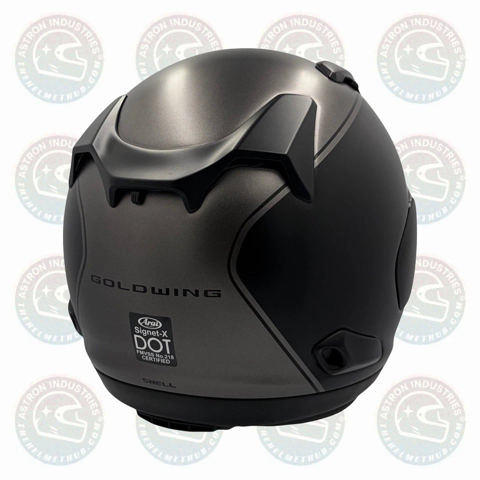 Arai Signet-X Honda Goldwing Grey/Black Motorcycle Helmet - TheHelmetHub