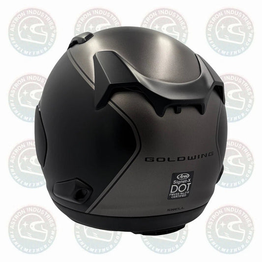 Arai Signet-X Honda Goldwing Grey/Black Motorcycle Helmet - TheHelmetHub