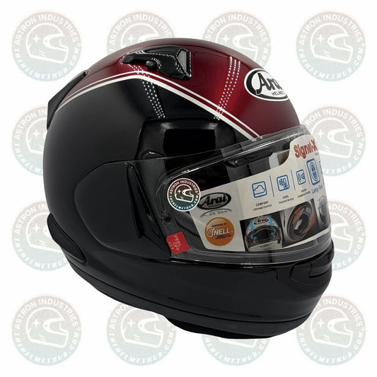 Arai Signet-X Honda Goldwing Red/Black Motorcycle Helmet - TheHelmetHub