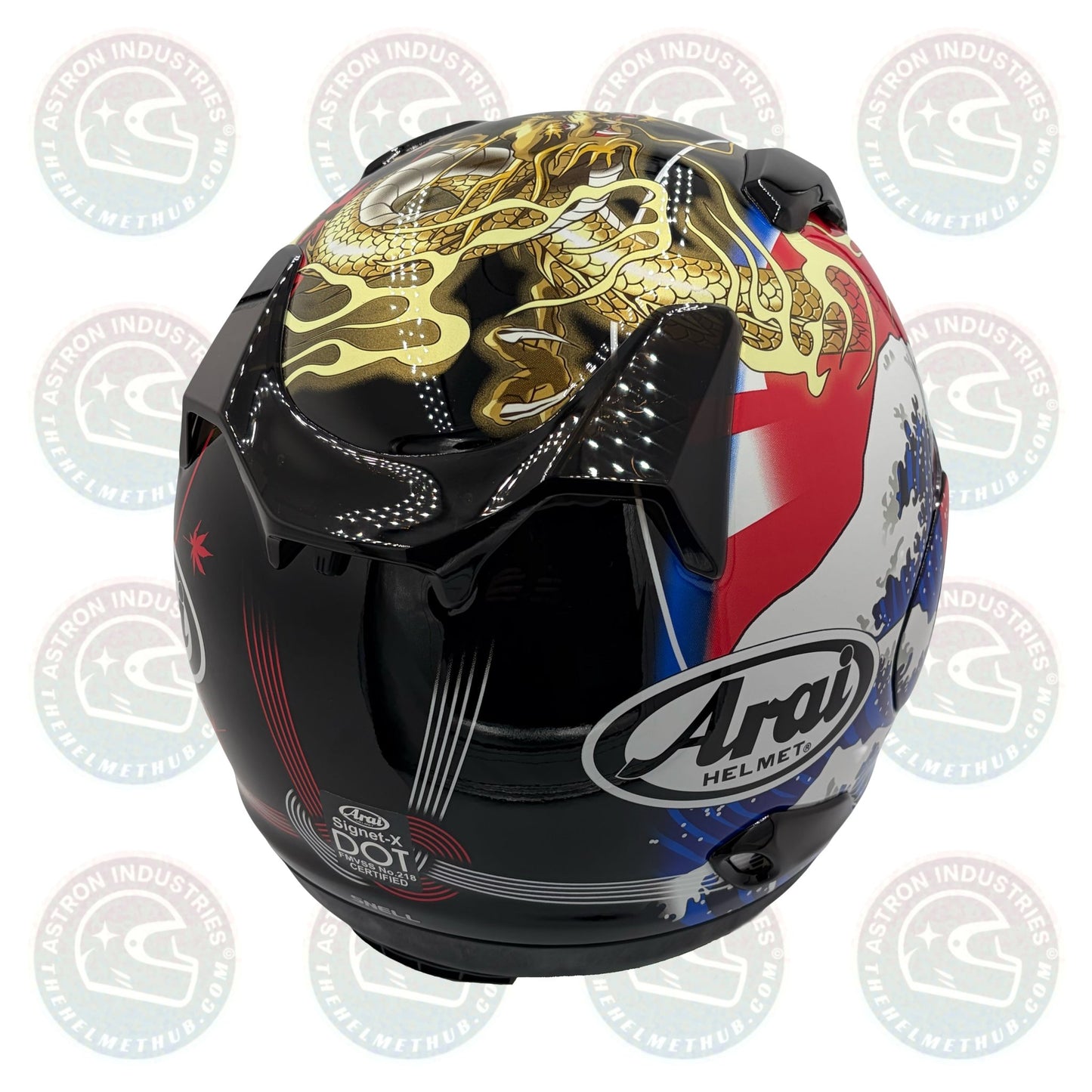 Arai Signet - X Oriental - 2 Motorcycle Helmet - TheHelmetHub