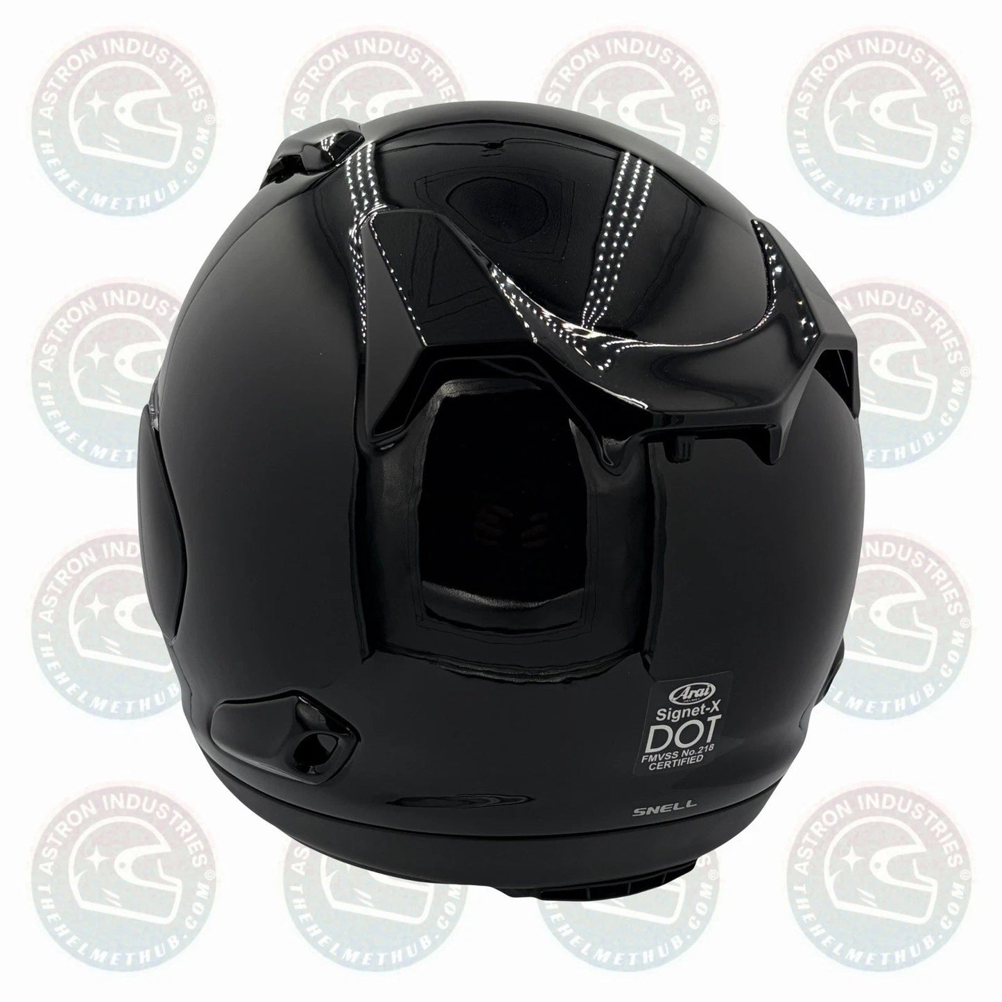 Arai Signet-X Pearl Black Motorcycle Helmet - TheHelmetHub