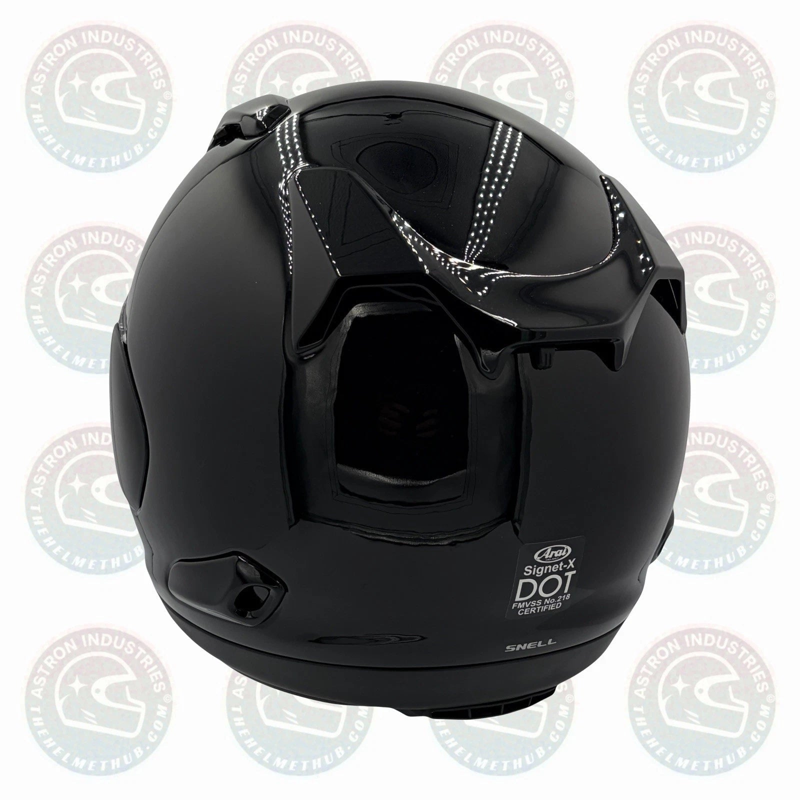 Arai Signet-X Pearl Black Motorcycle Helmet - TheHelmetHub