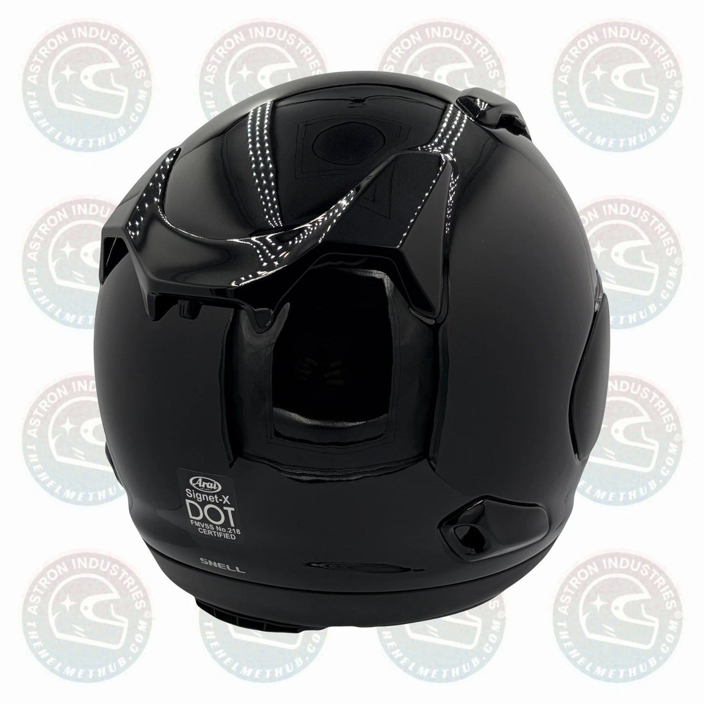 Arai Signet-X Pearl Black Motorcycle Helmet - TheHelmetHub