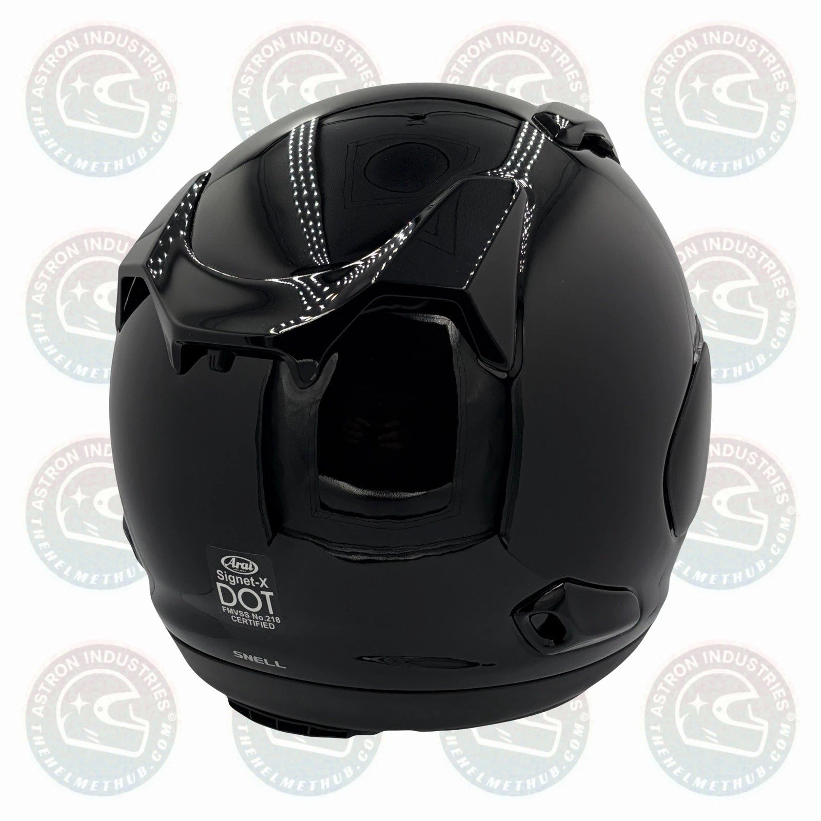 Arai Signet-X Pearl Black Motorcycle Helmet - TheHelmetHub