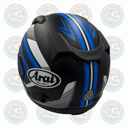Arai Signet-X Shockwave Blue Frost Motorcycle Helmet - TheHelmetHub