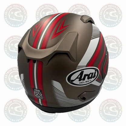 Arai Signet-X Shockwave Grey Frost Motorcycle Helmet - TheHelmetHub