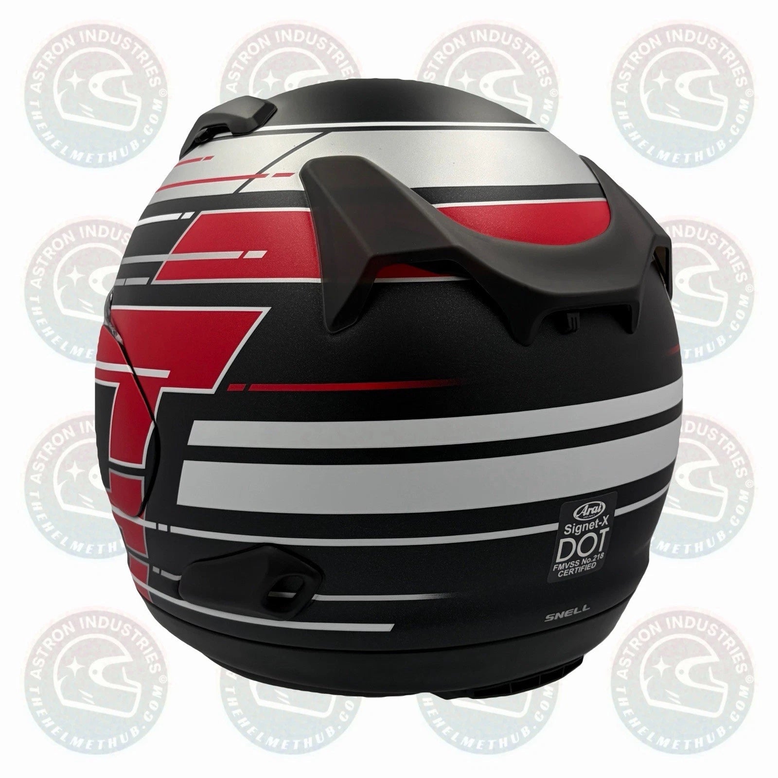 Arai Signet-X Striker Black Frost Motorcycle Helmet - TheHelmetHub