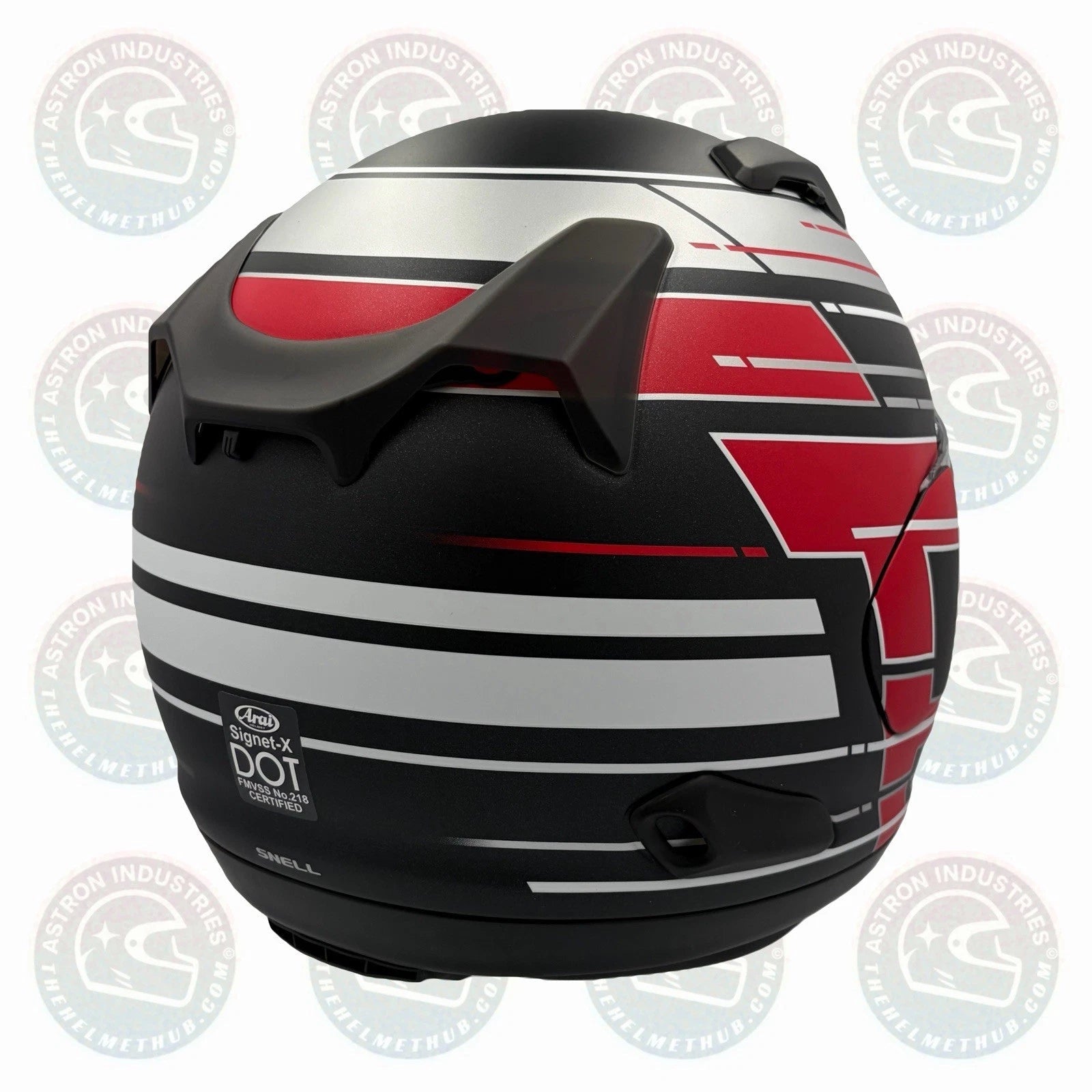 Arai Signet-X Striker Black Frost Motorcycle Helmet - TheHelmetHub