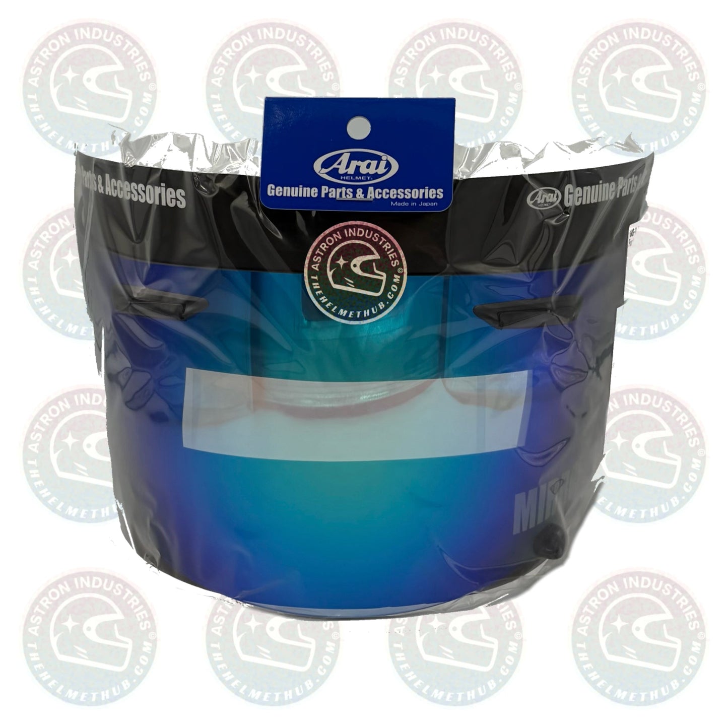 Arai VAS - V Mirrorized Blue Shield Corsair - X RX - 7V QV - Pro - TheHelmetHub