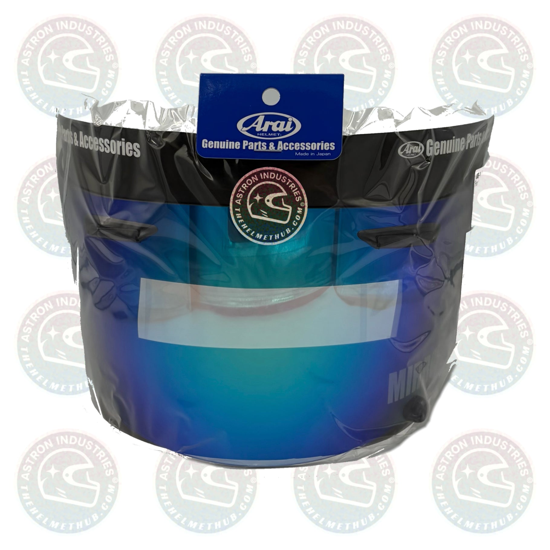 Arai VAS - V Mirrorized Blue Shield Corsair - X RX - 7V QV - Pro - TheHelmetHub