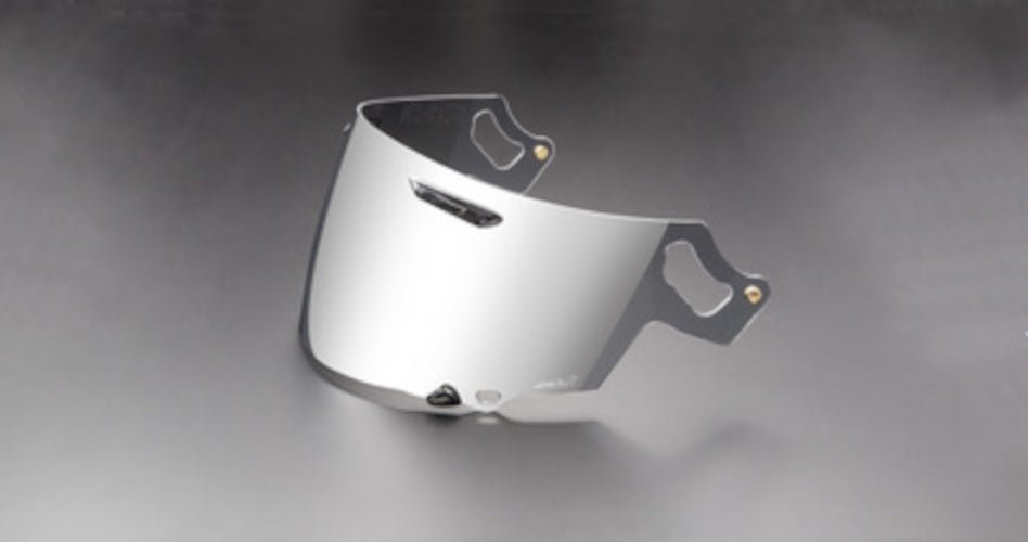 Arai VAS - V Mirrorized Silver Shield Corsair - X RX - 7V QV - Pro - TheHelmetHub