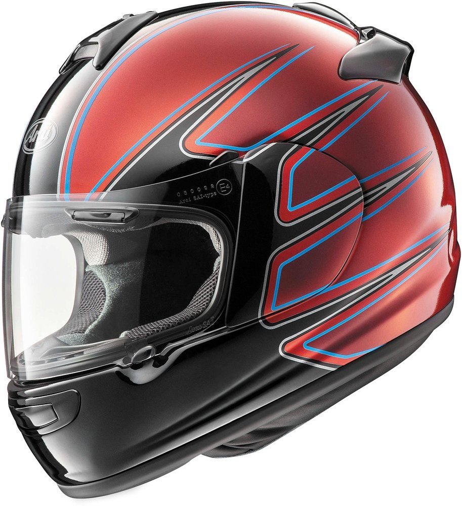 Arai Vector-2 El Camino Red Motorcycle Helmet - TheHelmetHub