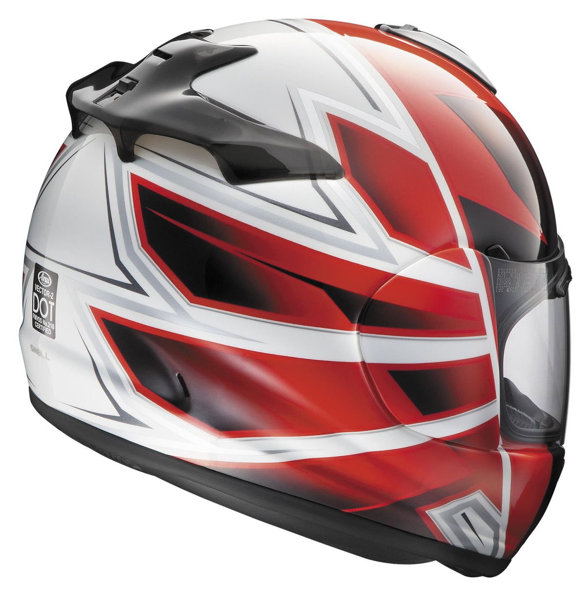 Arai Vector-2 Hawk Red Motorcycle Helmet - TheHelmetHub